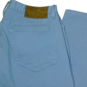 Todd Snyder Slim Fit 5 Pocket Chino Blue Pants 31x32